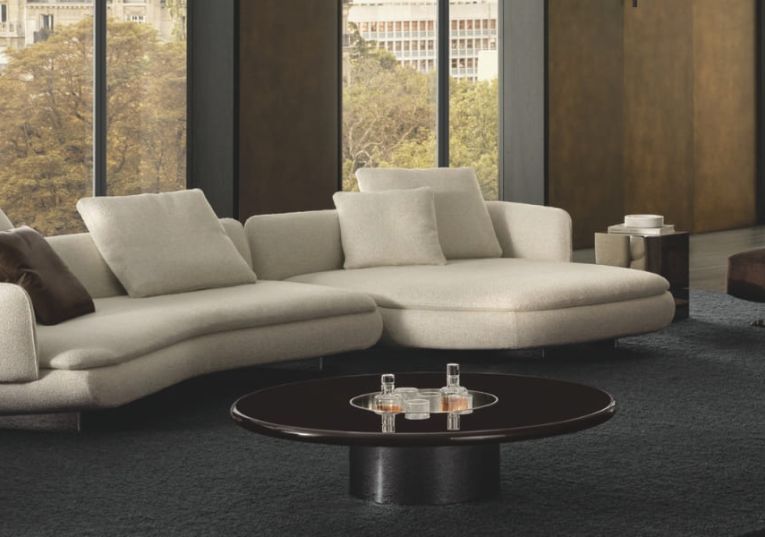 Minotti: итальянская мягкая мебель, переопределяющая архитектуру комфорта