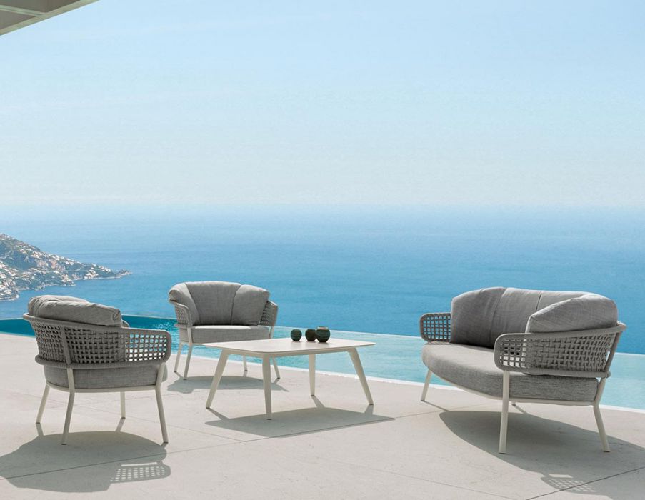 Living room Moon Alu factory TALENTI