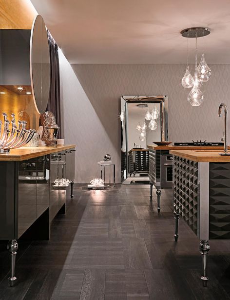 Кухня Luxury-Glam 3 фабрики ASTER