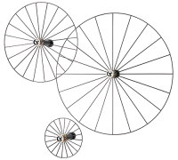 Настенный светильник Wheel 