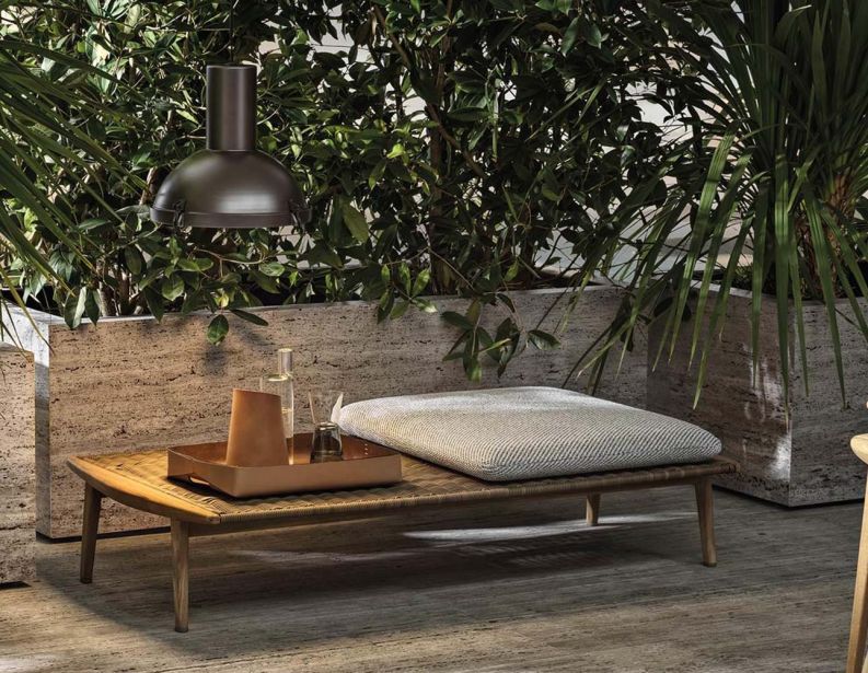 Банкетка Fynn Outdoor фабрики MINOTTI