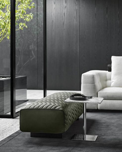Банкетка Quincy фабрики MINOTTI