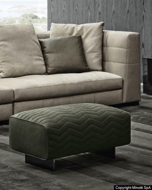 Банкетка Quincy фабрики MINOTTI