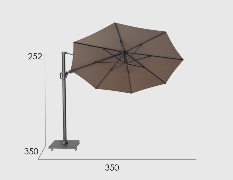 Зонт уличный Challenger T2 фабрики SKYLINE DESIGN