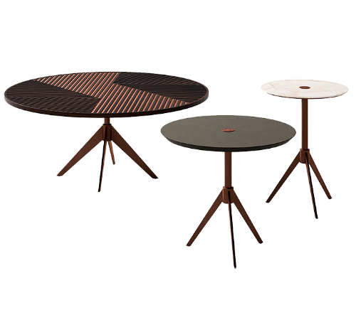 Журнальный (кофейный) столик Арт.S542 фабрики CIPRIANI HOMOOD