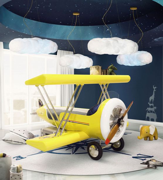 Детская кровать Sky B Plane фабрики CIRCU