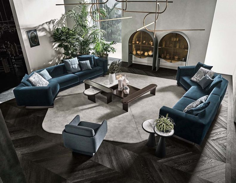 Диван модульный Elissa Sectional фабрики GALLOTTI & RADICE