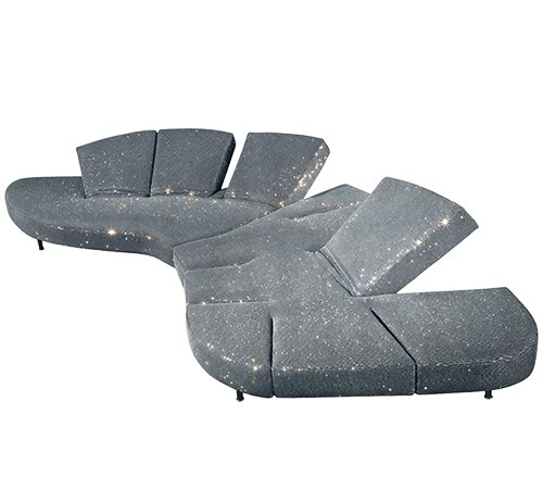 Диван модульный Flap Diamond фабрики EDRA