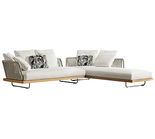 Диван модульный Sunray Outdoor фабрики MINOTTI