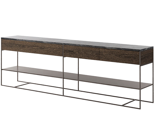 Консоль Calder Bronze фабрики MINOTTI