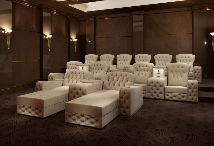 Кресло для домашних кинотеатров Chest фабрики VISMARA DESIGN
