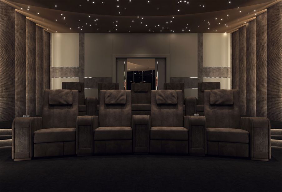 Кресло для домашних кинотеатров Comfort фабрики VISMARA DESIGN