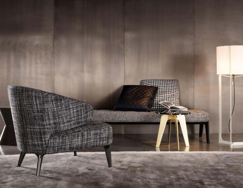 Кресло Aston фабрики MINOTTI