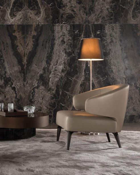 Кресло Aston фабрики MINOTTI