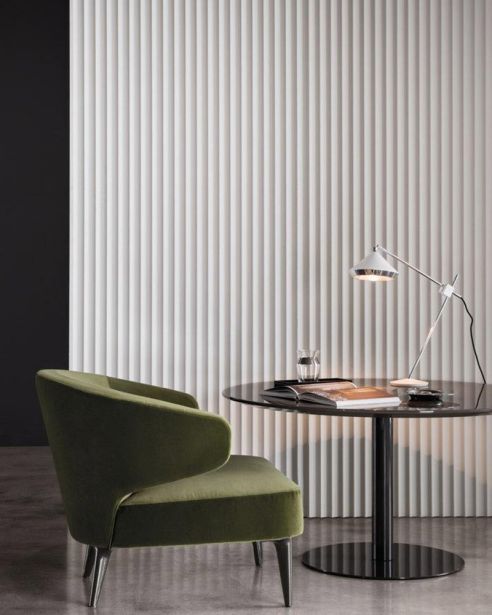Кресло Aston фабрики MINOTTI
