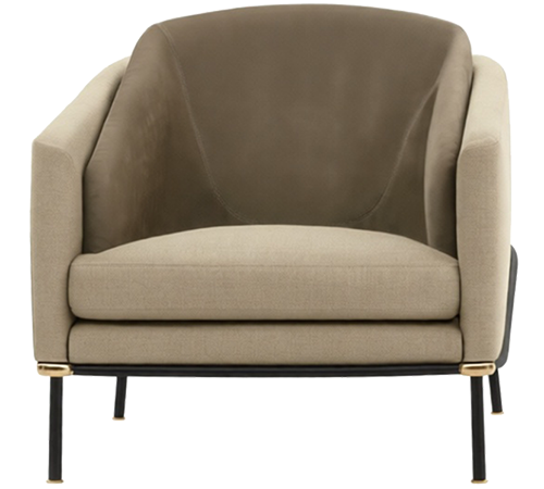 Кресло Fil Noir фабрики MINOTTI