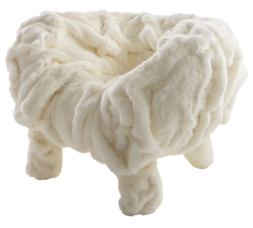 Кресло Grinza White фабрики EDRA