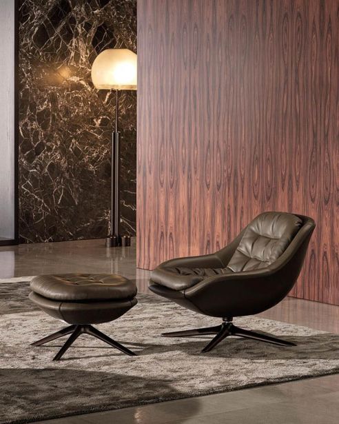 Кресло Kendall фабрики MINOTTI