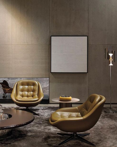 Кресло Kendall фабрики MINOTTI