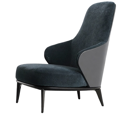 Кресло Leslie Bergre фабрики MINOTTI