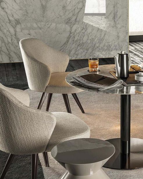 Кресло Leslie Lounge фабрики MINOTTI