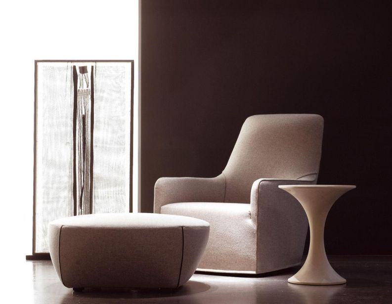 Кресло Portofino Bergre фабрики MINOTTI