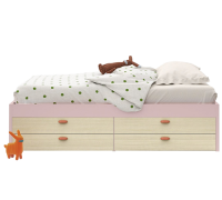 Детская кровать Attrezzata (размер спального места 80x190)