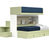 Детская кровать Castello Scorrevole Skid (размер спального места 90Х200)