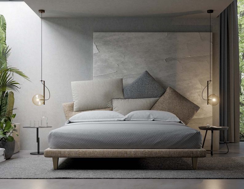 Кровать Picabia фабрики BONALDO