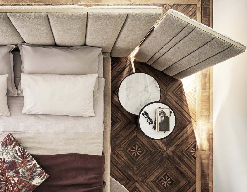 Кровать Yuki фабрики GALLOTTI & RADICE