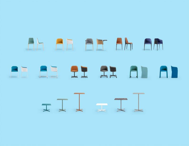 Стул Laja 884 фабрики PEDRALI