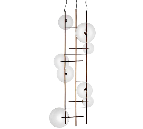 Люстра Bolle Tela фабрики GALLOTTI & RADICE