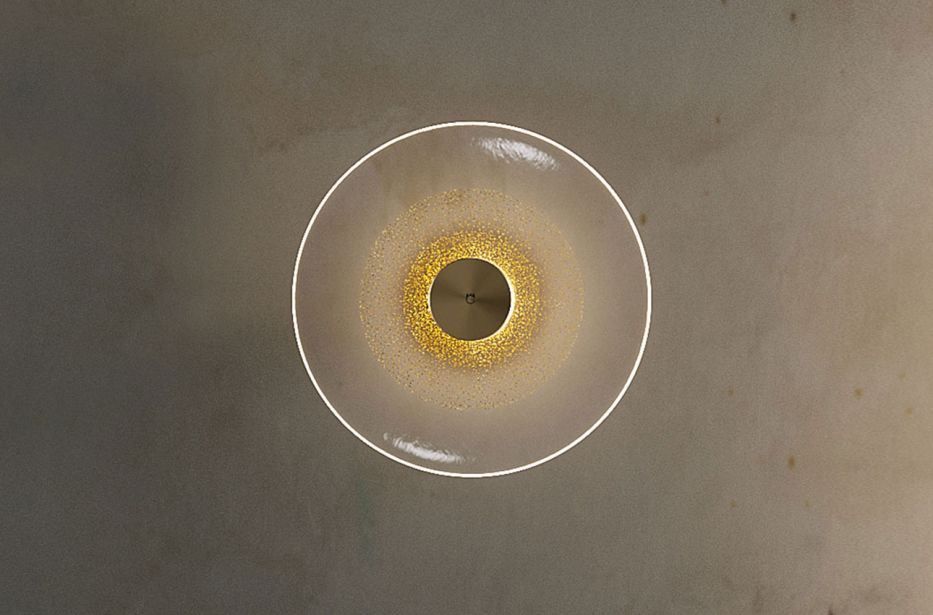 Настенный светильник Golden Disc фабрики PAOLO CASTELLI