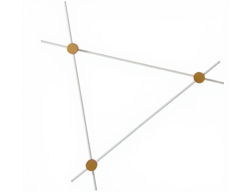 Настенный светильник Eitie Triangle фабрики CASSINA