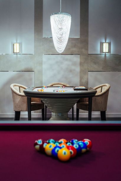 Покерный стол Vegas Oval фабрики VISMARA DESIGN