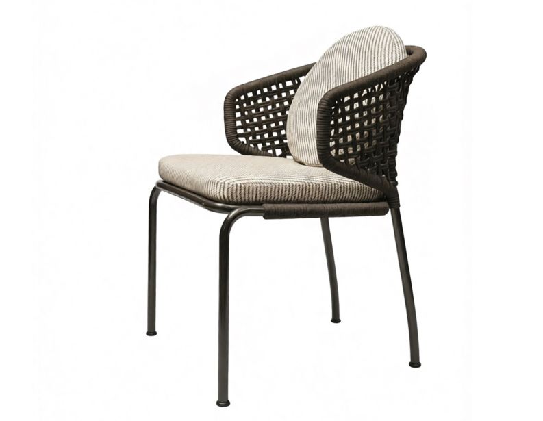 Полукресло Aston Cord Lounge Outdoor фабрики MINOTTI