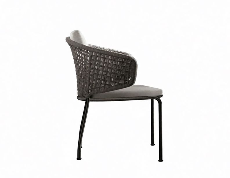 Полукресло Aston Cord Lounge Outdoor фабрики MINOTTI