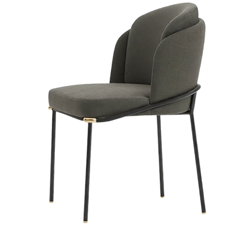 Half chair Fil Noir by MINOTTI
