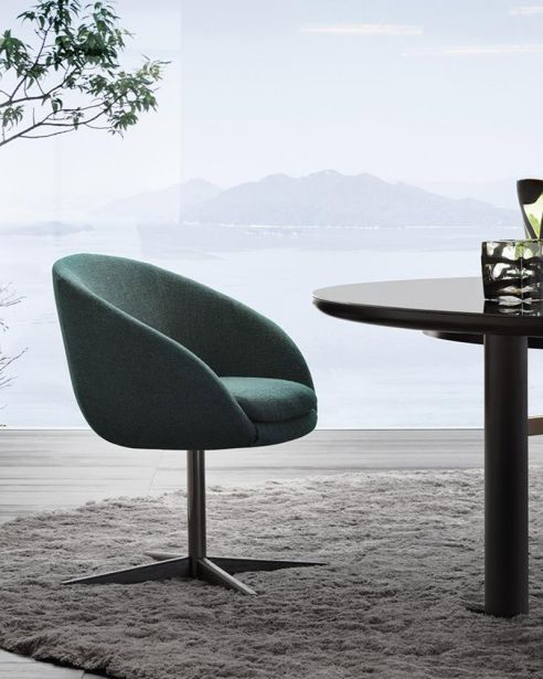 Полукресло Russell фабрики MINOTTI