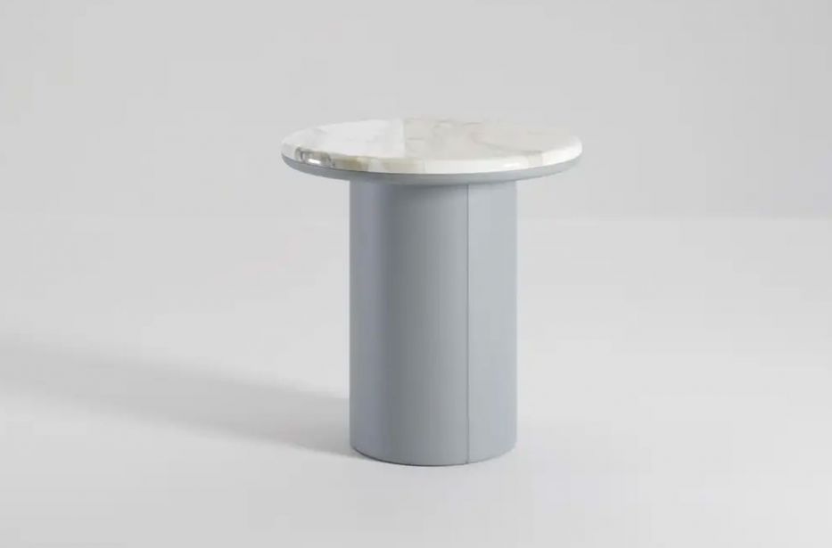 Приставной журнальный (кофейный) столик Gemini Round фабрики SECOLO