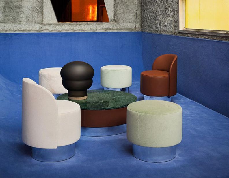 Пуф Pastilles фабрики TACCHIN