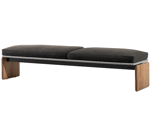 Банкетка Emmi Cord Outdoor фабрики MINOTTI