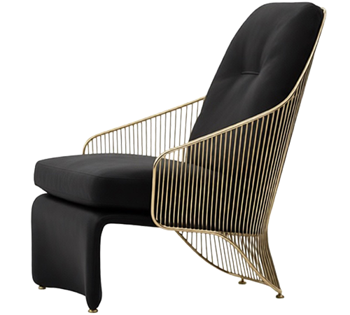 Кресло Colette Bergre фабрики MINOTTI