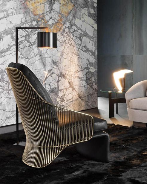 Кресло Colette фабрики MINOTTI