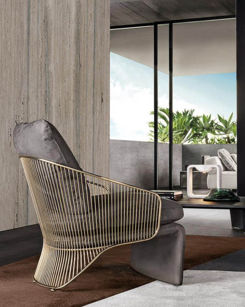 Кресло Colette фабрики MINOTTI