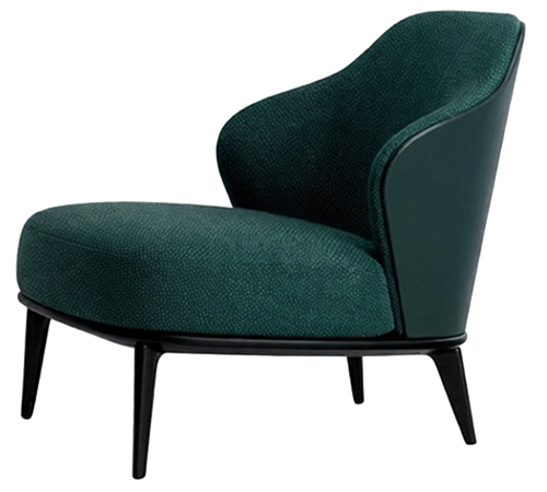 Кресло Leslie Without фабрики MINOTTI