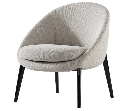 Кресло Lido Lounge фабрики MINOTTI