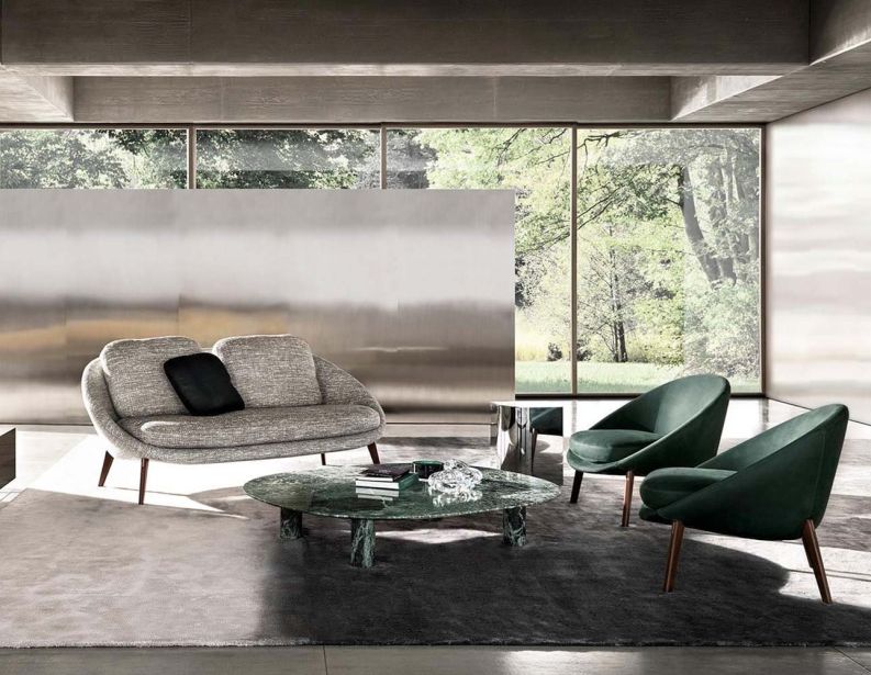Кресло Lido Lounge фабрики MINOTTI