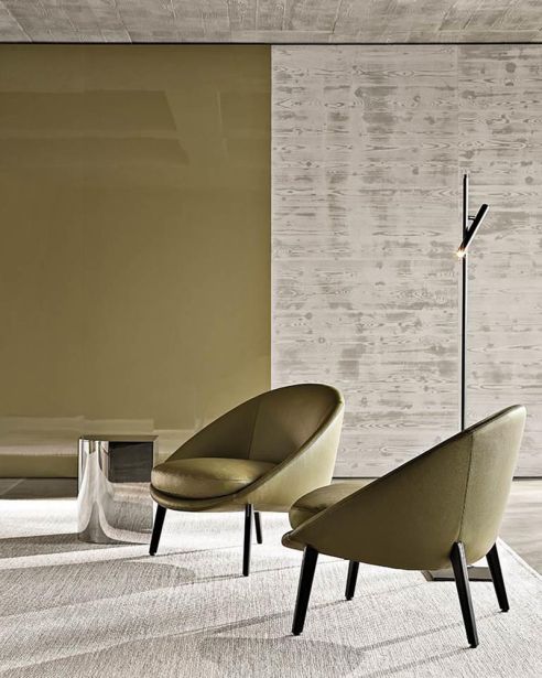 Кресло Lido Lounge фабрики MINOTTI