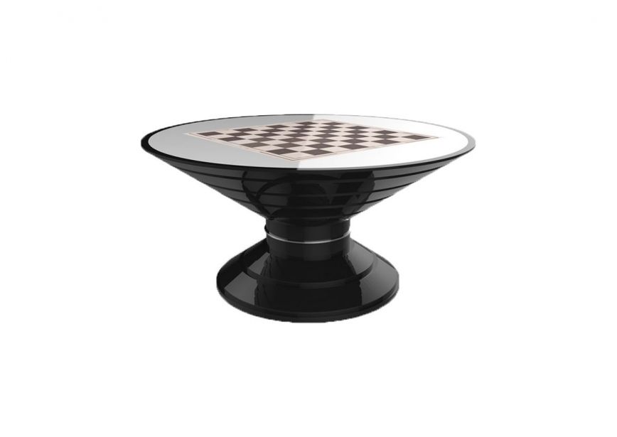 Шахматный стол Round Scaccomatto фабрики VISMARA DESIGN